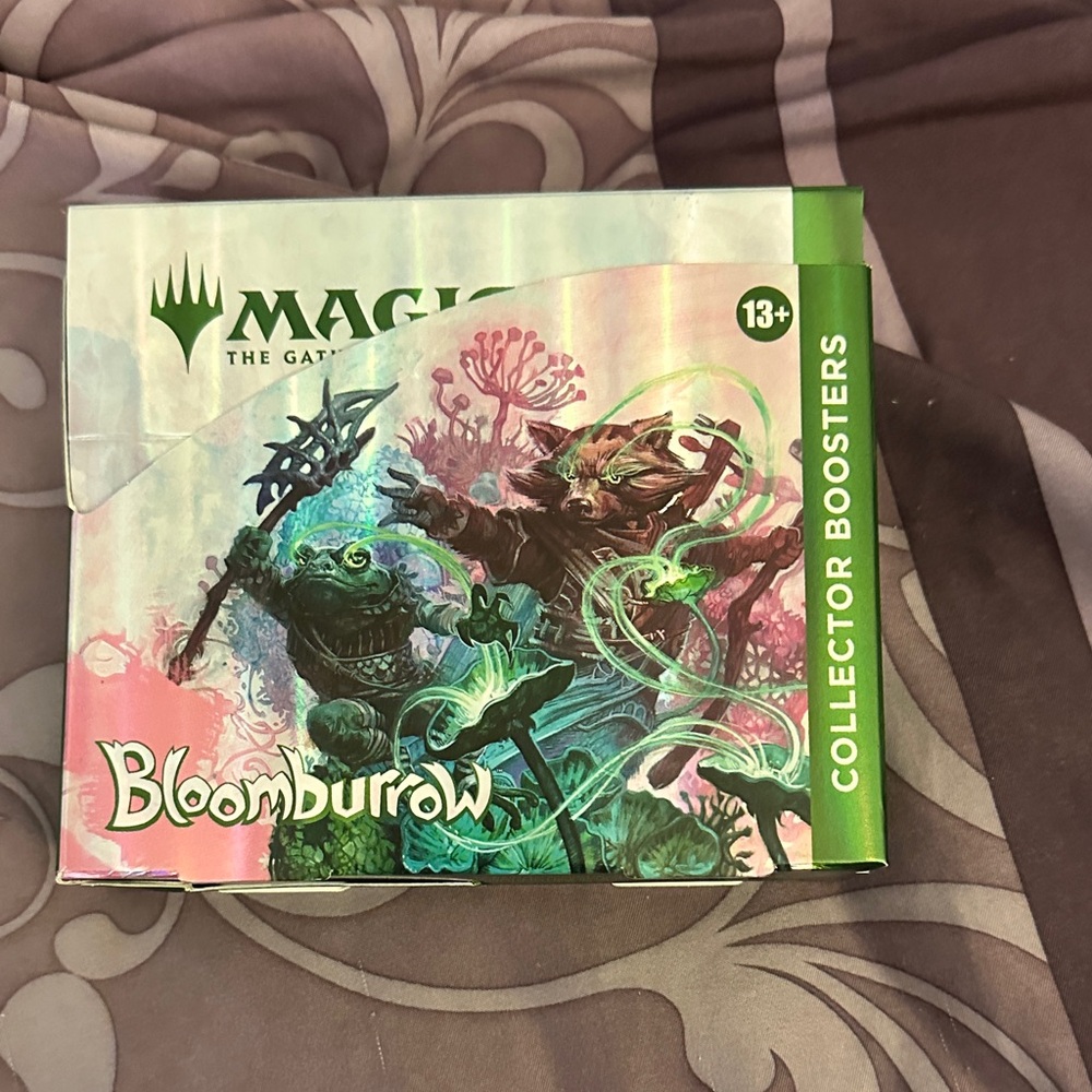 Empty Bloomburrow Collector Booster Box